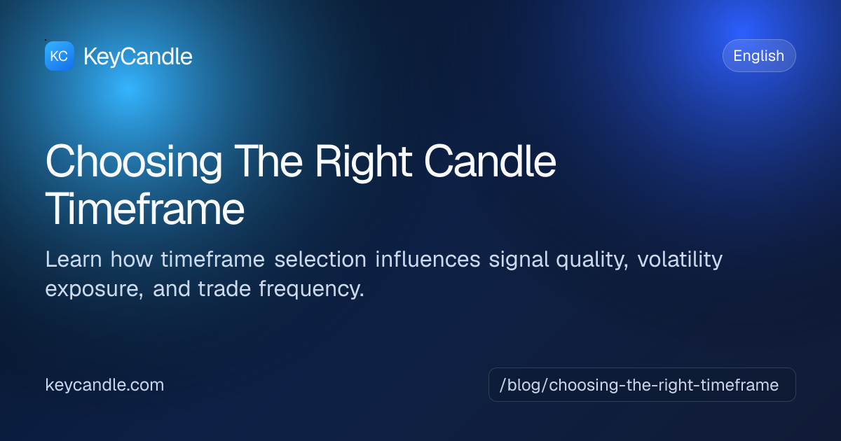 Choosing The Right Candle Timeframe | KeyCandle