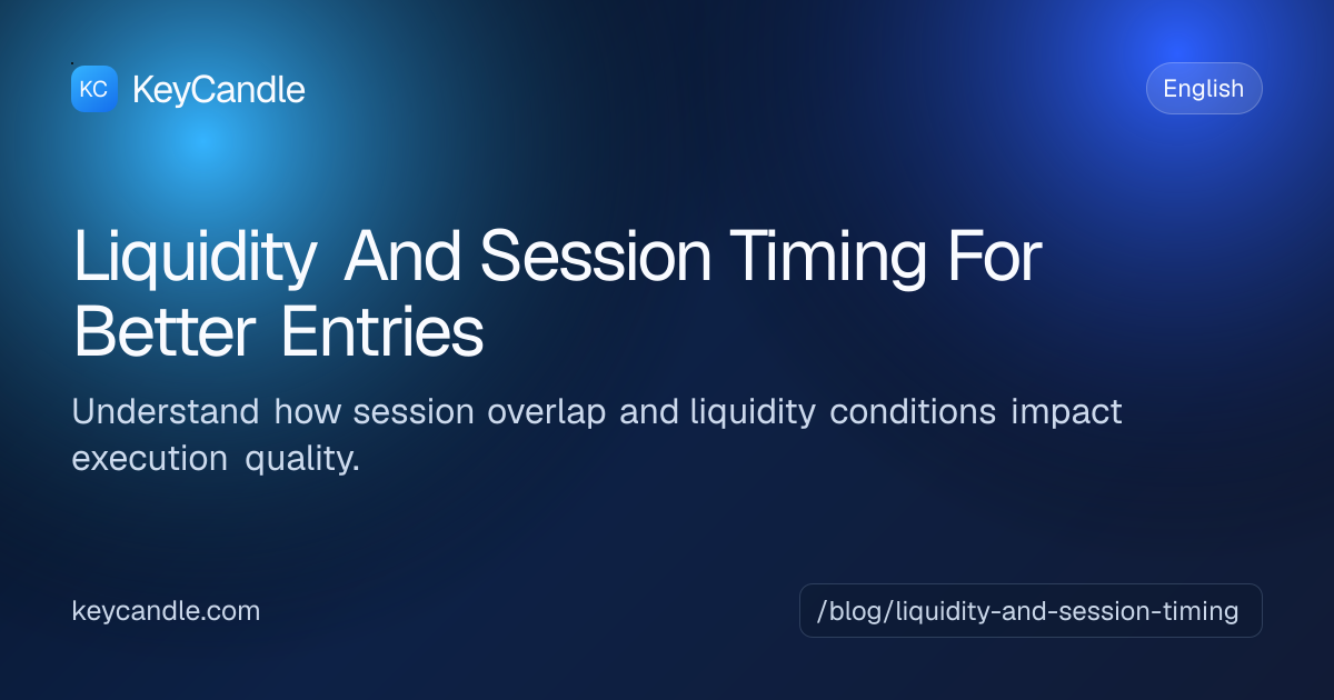 Liquidity And Session Timing For Better Entries | KeyCandle